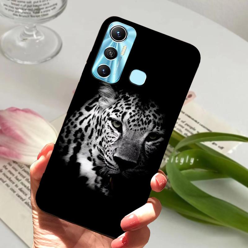Для Infinix hot 11 Чехол Крутой Модный Чехол-Волк Мягкий Силиконовый Чехол для Телефона Для Infinix Hot 11 Hot11 X662 X662B X689F Чехол Бампер