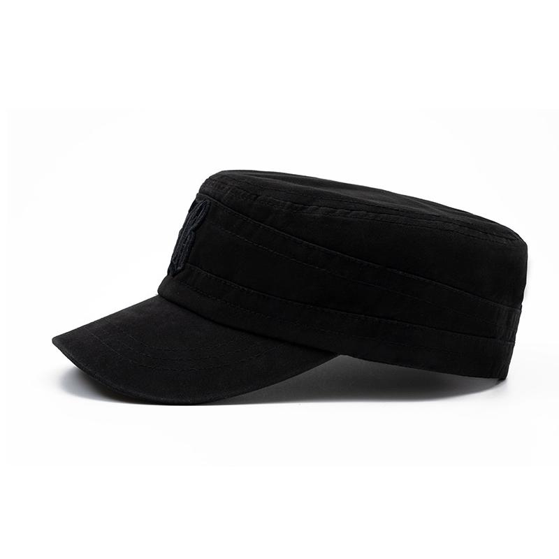 Мужская хлопковая кепка с плоским верхом, вышитая буквами, спортивная бейсболка, кепка для отдыха на природе, солнцезащитная шляпа