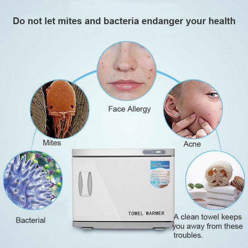 220 В 23 л УФ-стерилизатор шкаф для спа-салона красоты инструмент для лица полотенцесушитель