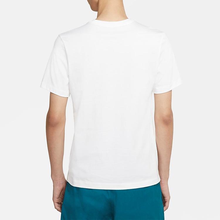 Men's Nike SPORTSWEAR Light Cozy White T-Shirt CZ3579-100