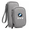 KYLZ4 Portable Waterproof Car USB Cable Storage Bag Multi-Function Auto Organizer Accessories For BMW M Series M3 M5 X1 X3 X5 X6 E90