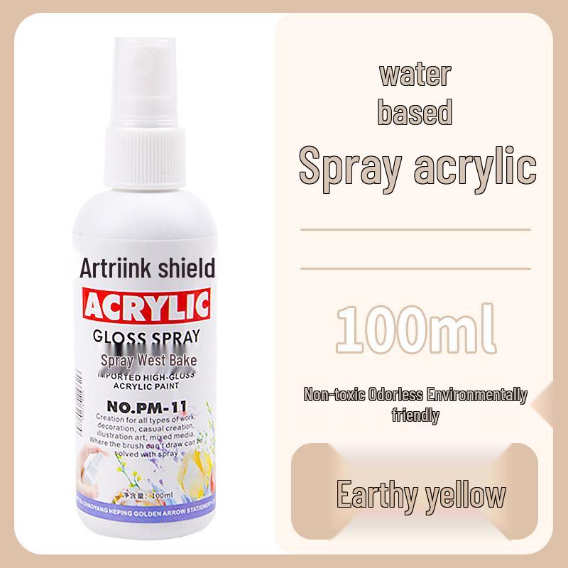 Acrylic Spray Ink - 24 Color Options for Ceramic and DIY Touch-up Paint Makeover