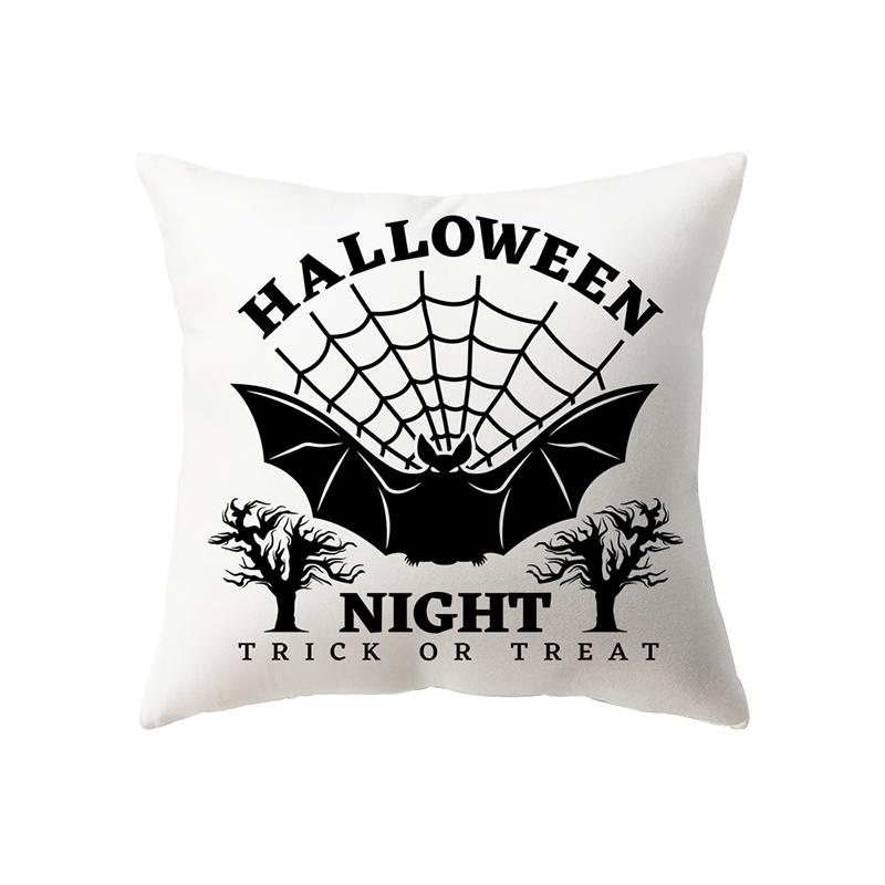 Хэллоуин тема ужас тыква ведьма принт узор наволочка дома гостиная диван украшения квадратная подушка наволочка