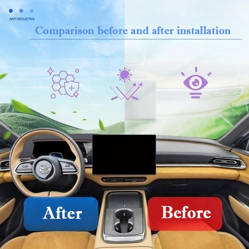 Для Mazda EZ-6 2026 2026 Накладка на панель приборов Солнцезащитный коврик на приборную панель Защита от солнца и УФ-излучения Нескользящая подкладка Коврик на панель автомобиля Аксессуары для интерьера