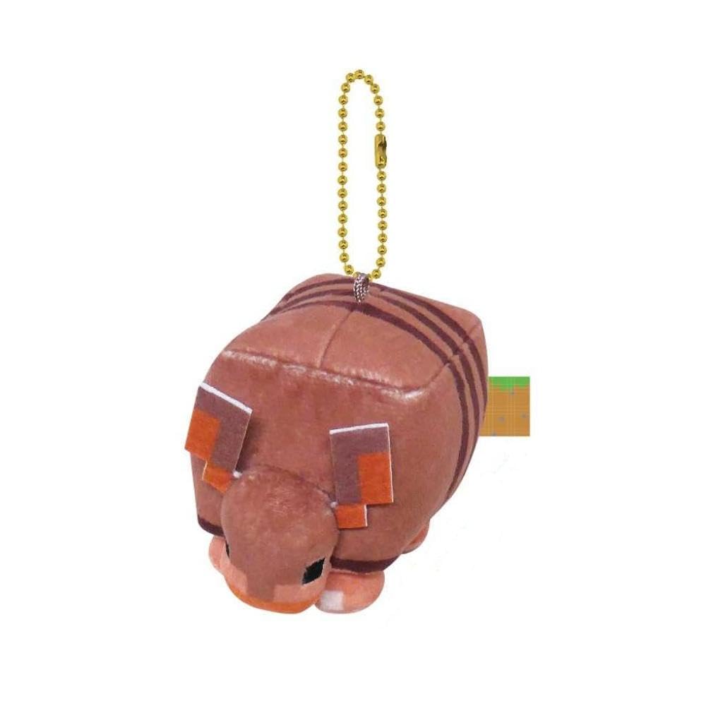 K Company Minecraft Ball Chain Mascot Armadillo MCT-BM8-AR H8.5×W7×D11.5cm