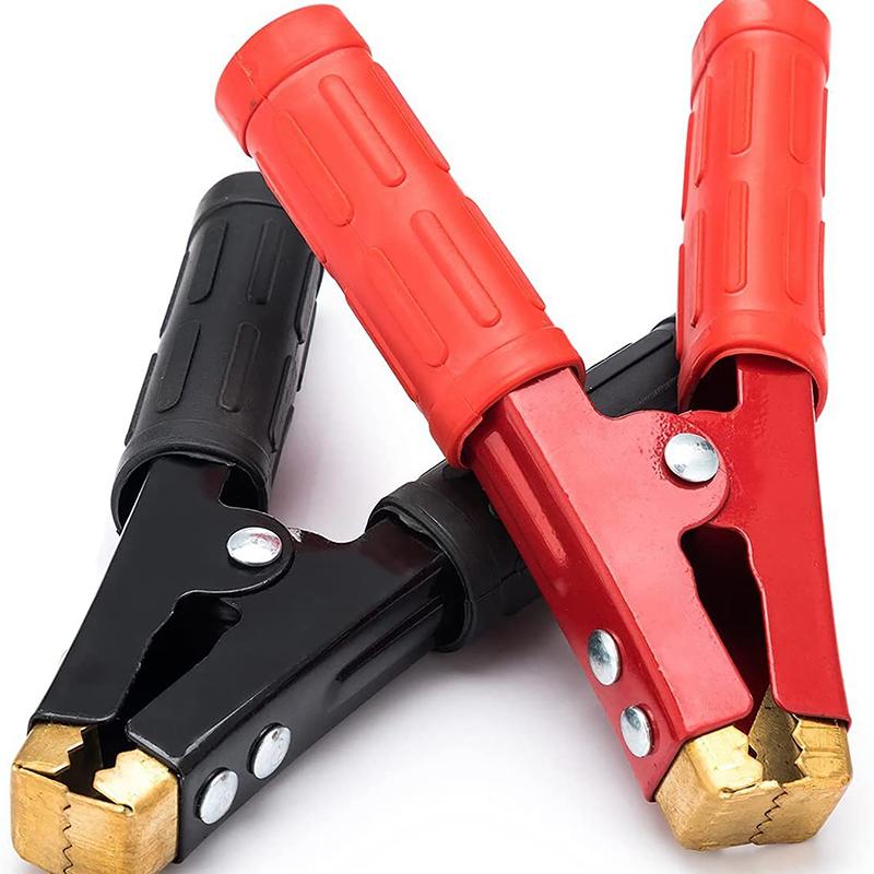 2Pcs 1000A Heavy Duty Copper Alligator Clips Terminal Test Electrical Battery Crocodile Clamp For Jumper Cables Boost