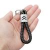MGHK6 Metal+Leather Car Logo Keychain Key Ring For Citroen C3 C4 X7 Xsara Picasso Crosser C-ELYSEE JUMPY NEMO VTS Auto Accessories