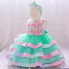 2024 European & American Flower Tutu Dress for Toddlers - Catwalk Style