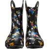 Crocs Микки и друзья Износостойкие и водонепроницаемые детские ботинки Черные детские