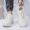 Модный Паркур Массивные Лоферы Женские Для Ходьбы Белые Спортивные Кроссовки Роскошные Женские Модели Обуви Бегуны Сникерсы Сникерсы