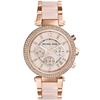 MK5896 Parker Chronograph женские часы розовое золото