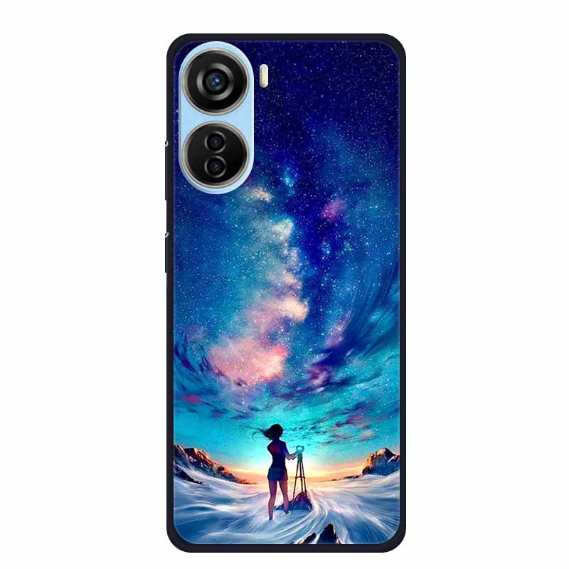 Чехол для телефона ZTE Axon 40 Lite Задняя крышка Черный Силиконовый Мягкий Чехол Для ZTE Blade V41 Vita V50 Дизайн 5G LIBERO 5G IV Чехол