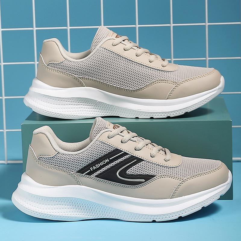 Purple Sports Shoes for Women In Spring and Summer Lightweight Non Slip Shock Absorbing Student Running Shoes Mother Soft Soled