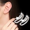 Geometric Shape Korean Version Fashion Five-Pointed Star Ear Clip Female Models Without Piercing Earring Ear Clip