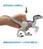 Миниатюрная фигурка Mattel JURASSIC WORLD Real Velociraptor возрастом 10 лет и GWN14 Grey со средними повреждениями! [Общая длина приблизительно. 20см] [3 вверх]