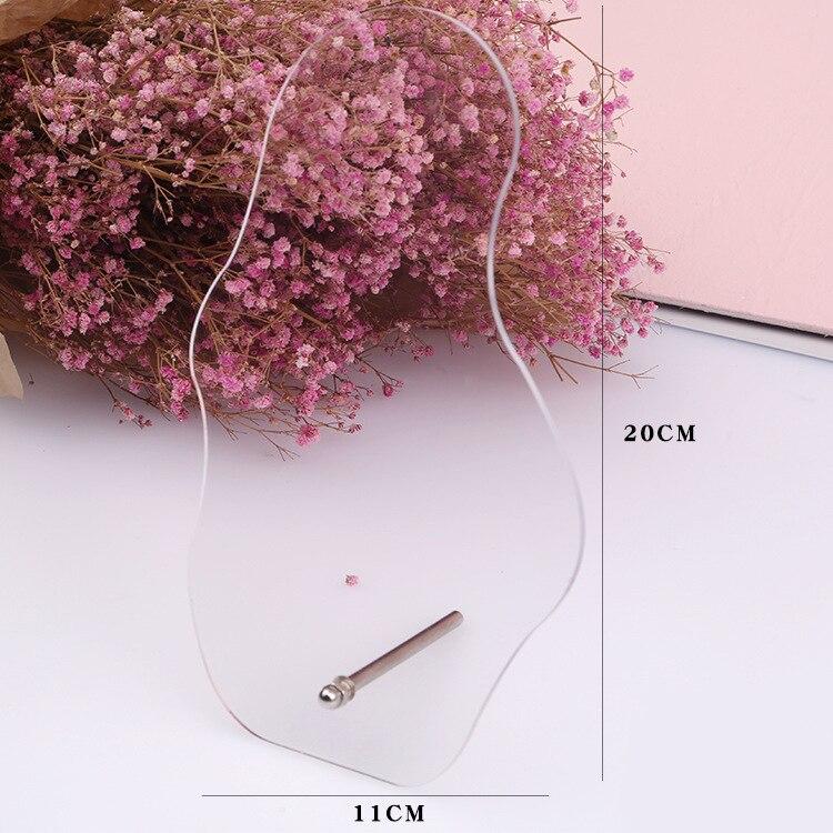 1Pc Irregular Acrylic Nail Art False Tips Display Board Japanese Style Nail Gel Polish Showing Shelf Display Stand Manicure Tool