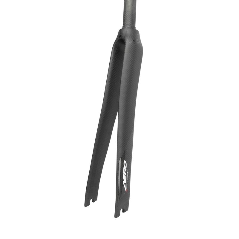 Ullicyc New 700x25~28C Carbon Fiber Quick Release V Brake Front Fork Road Bike Front Fork Bicycle Front Fork Bicycle Parts QC690