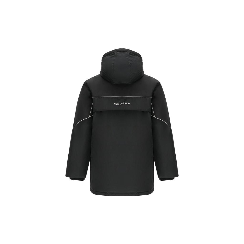 New Balance Sportswear Hooded Jacket Asia Sizing 'Black White' Men's AMJ14320-BK