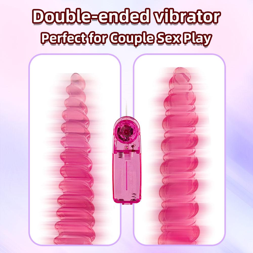 Анальная пробка Двуглазый дилдо Вибраторы Анальные бусины Точка G Анальная пробка Мастурбация Взрослые секс-игрушки для лесбийских пар Сексуальные