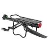 ROCKBROS Rear Carrier Bicycle Cargo Rack Touring Carrier Retrofit Aluminum Maximum Load Capacity 25kg Adjustable Easy Installation (Black)
