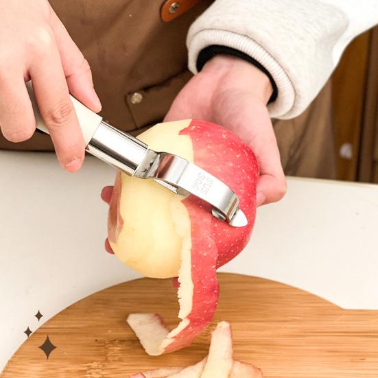 Овощечистка для фруктов и овощей Yousheng Сверх острая овощечистка из нержавеющей стали Эргономичная картофелечистка Инструмент для приготовления еды для дыни, моркови, манго, огурца, груши