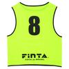 FINTA Soccer/Futsal Bibs for Juniors and Kids, Game Vest, 20-Piece Set, FT6557 (4100), Yellow
