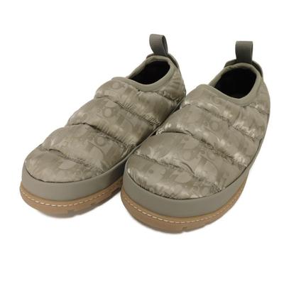 Б/у 10656 Снежные тапочки 3SA089ZHN_H161 7897 39 Логотип Телячья кожа Резина 9,4" Косая стеганая нейлоновая ткань Отличное состояние