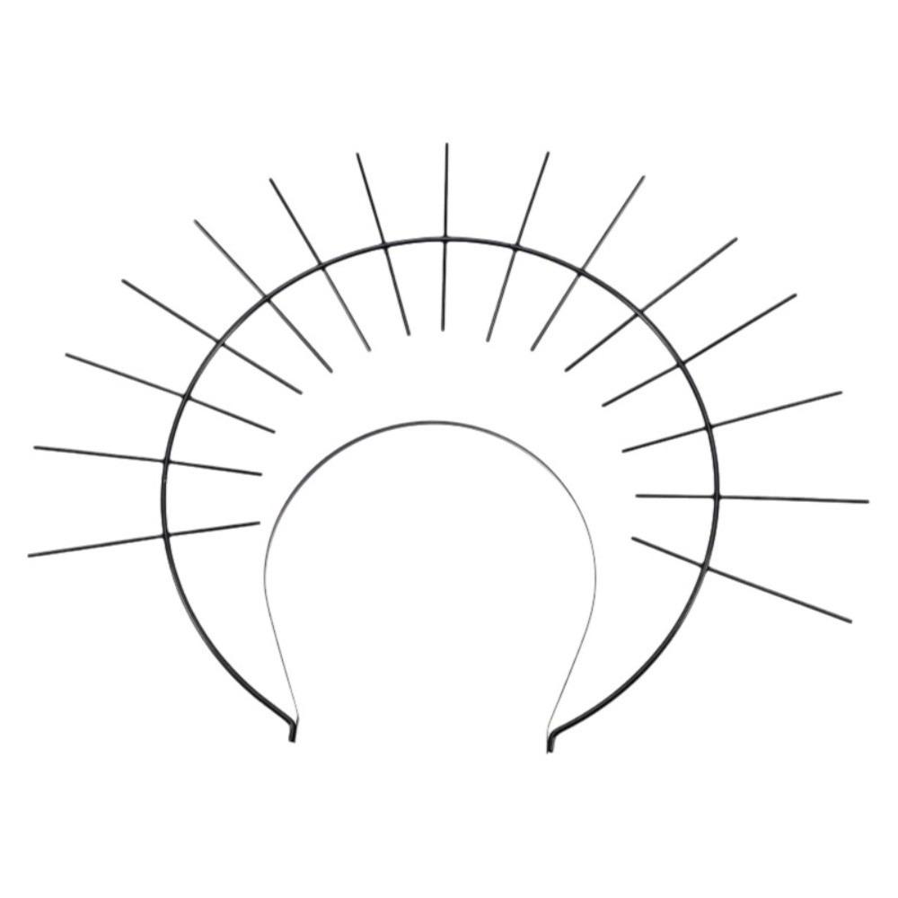 Готическая Корона Солнца Слава Лолита Ренессанс Косплей Повязка на Голову Великолепный Шипастый Головной Убор Косплей Мероприятие