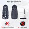 Key Fob Shell Case Replacement Fits For Ford Edge Explorer Focus Taurus Flex Expedition Lincoln MKS MKT MKX Navigator 2011 2012 2013 2014-2017