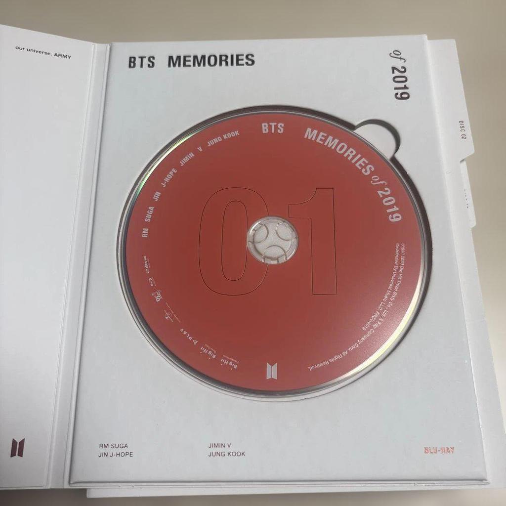 [USED] BTS MEMORIES of 2019 Blu-ray V V