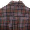 j.crew 90s Linen Blend Old Giant Tag Check Pattern Short Sleeve Button Down Shirt Men's Used