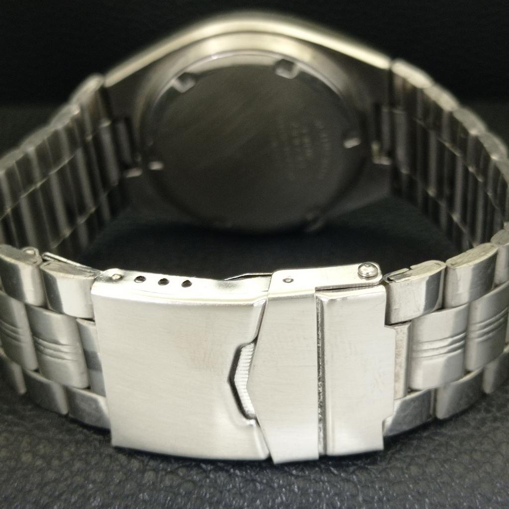 ОРИГИНАЛЬНЫЕ ВИНТАЖНЫЕ МУЖСКИЕ АВТОМАТИЧЕСКИЕ ЧАСЫ SEIKO 5 7019A ЯПОНИЯ С ЧЕРНЫМ ЦИФЕРБЛАТОМ a701916-5 R207-a701916