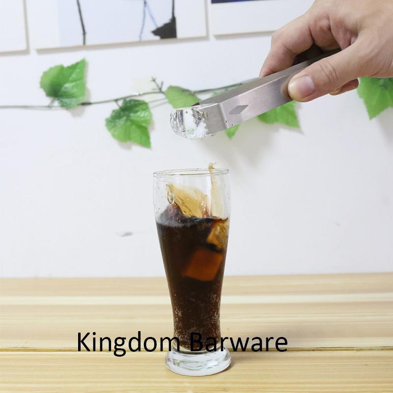 Ice Tongs, Stainless Steel Ice Tongs, 5.9 Inches (15 cm) Bar Tool Bar Accessories
