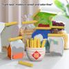 12Pcs Wheat Ear Sealing Clip Basket Refrigerator Magnet Long Food Preservation Snack Bread Storage Bag Sealing Clamp Sealer Kitchen Supplies