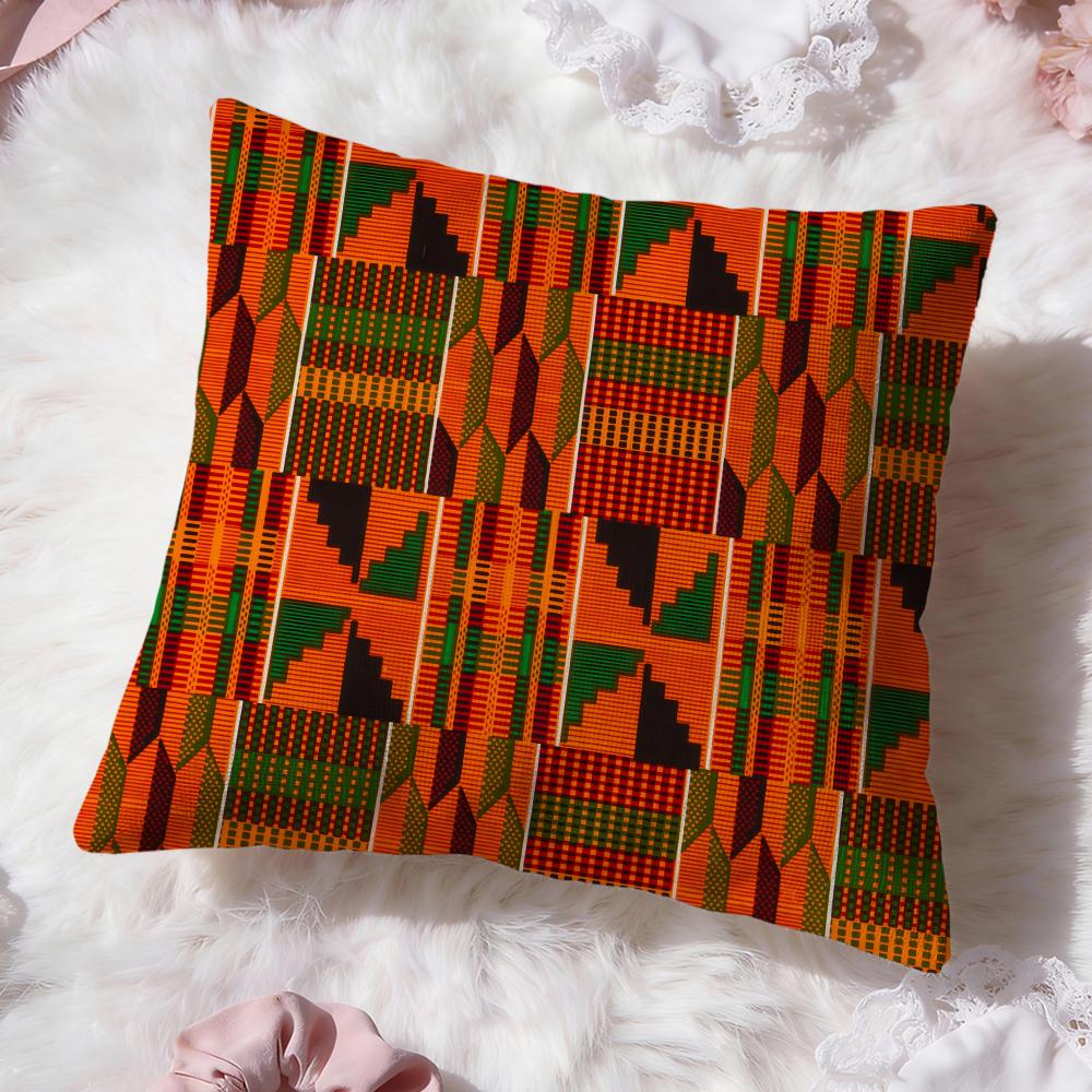 Woven Patterns Cushion Cover Premium Comfort Reversible Pillow Cove Two in One Design for Any Room Car Interior