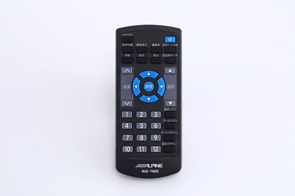 ALPINE terrestrial digital tuner connection TUE-T600 [HDMI (full-seg/one-seg) 4x4]