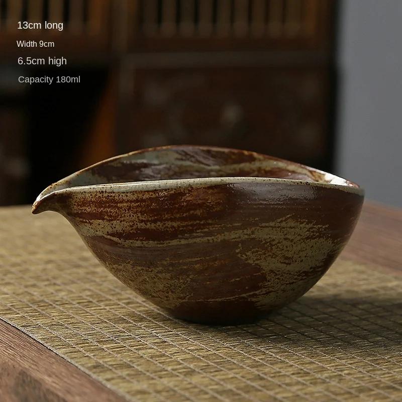 Набор бамбукового венчика для матча - Инструменты для дзен-чайной церемонии с венчиком и чашей из грубой глины, Традиционный подарок для любителей чая