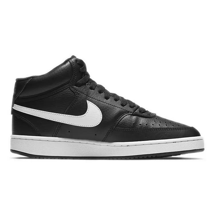 Nike Womens Court Vision Mid 'Black White' (women's sizes) Black / White Skate Shoes CD5436 001