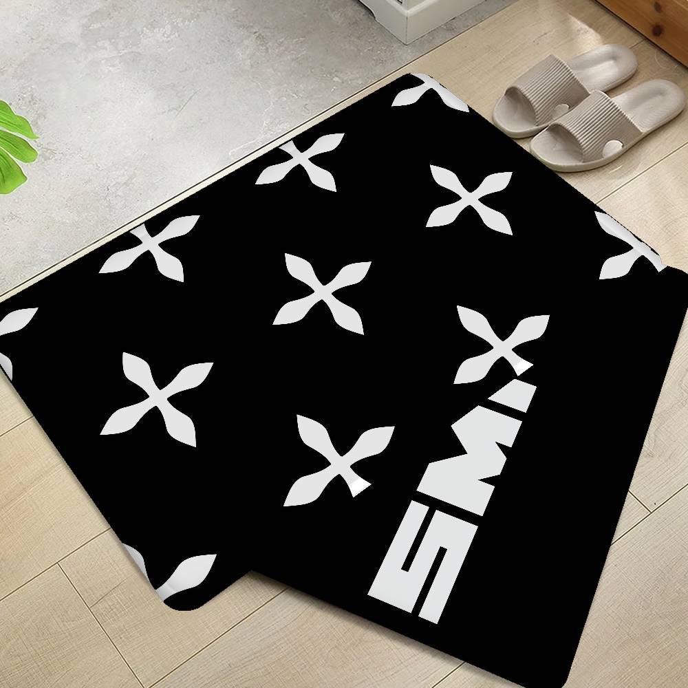 Fashion SMFK Entrance Door Mat Washable Non-Slip Living Room Sofa Chairs Area Mat Kitchen Welcome Doormat