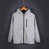 Reflective Coat Hooded Windbreaker Fashion Runing Pocket Jacket