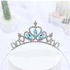 Корона на День Рождения для Детей Свадебная Тиара Невесты Детская Тиара Корона Хрустальная Для Девочек Принцессы Повязка на Голову Для Конкурсов Свадьбы