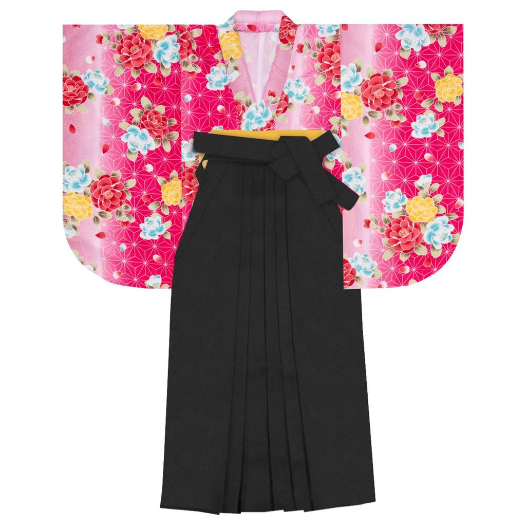 Выпускной колледж Хакама, великолепный комплект B ni Hakama [KYOETSU], церемония, студенты, женский, (16. Ёсихару Ранбу, LL)