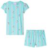 Ecru Short-sleeved Pyjamas for Children 92/104/116/128/140