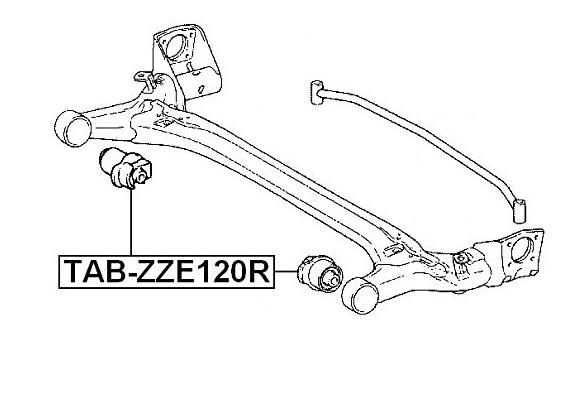 TOYOTA COROLLA Rear Beam Bushing Installation Tool Puller