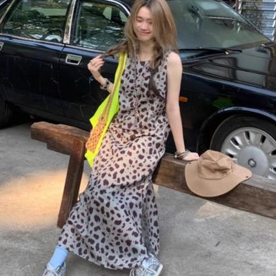 Женское свободное платье без рукавов, летнее дизайнерское праздничное платье Sense of Niche