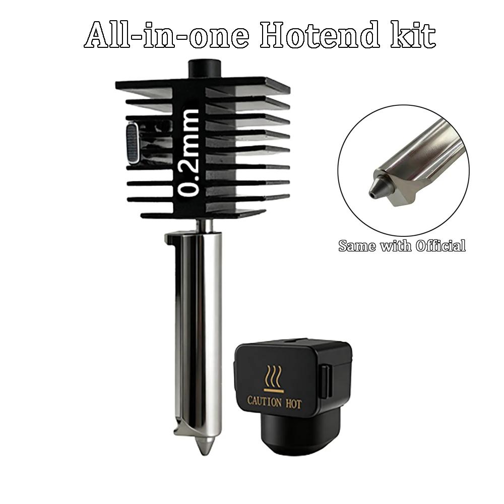 Для Bambu Lab A1/A1mini Хотэнд Улучшенная нагревательная сборка Высокотемпературная стойкость Для Bambu Lab A1 Mini Аксессуары Bambulab Топливные форсунки 6