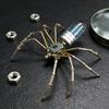 Стимпанк Механическая Модель Паука Стимпанк 3D Металлический Паук Украшение DIY Пазл Набор для Сборки Паука Подарок для Детей Взрослых Любителей Пауков