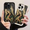 JT565 Дева Мария Иисус Ежедневный для iPhone 17 16 15 14 13 Pro Max Samsung S26 S25 Ultra A17 A07 A56 A16 A15 A14 Xiaomi 15T Redmi 15c 14C 13c Мягкий чехол