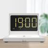 Для Qi Clock Wireless Charger 15W Alarm T11 Быстро Многофункциональные Зарядные Устройства Белый
