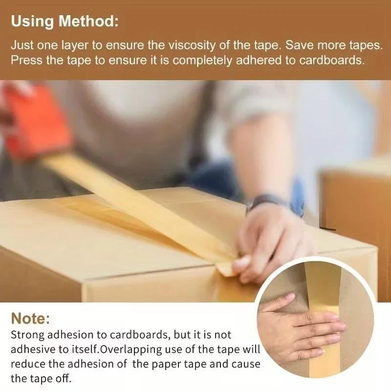 Новейшие модели Новая цветная биоразлагаемая клейкая sealing tape для почтовой упаковки Большие широкие почтовые пакеты Лента Рулонная упаковка Картон